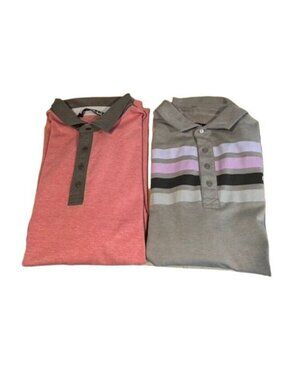 Travis Mathew Polo Shirt Bundle Lot Short Sleeved Pima Cotton Golf Men's Size XL